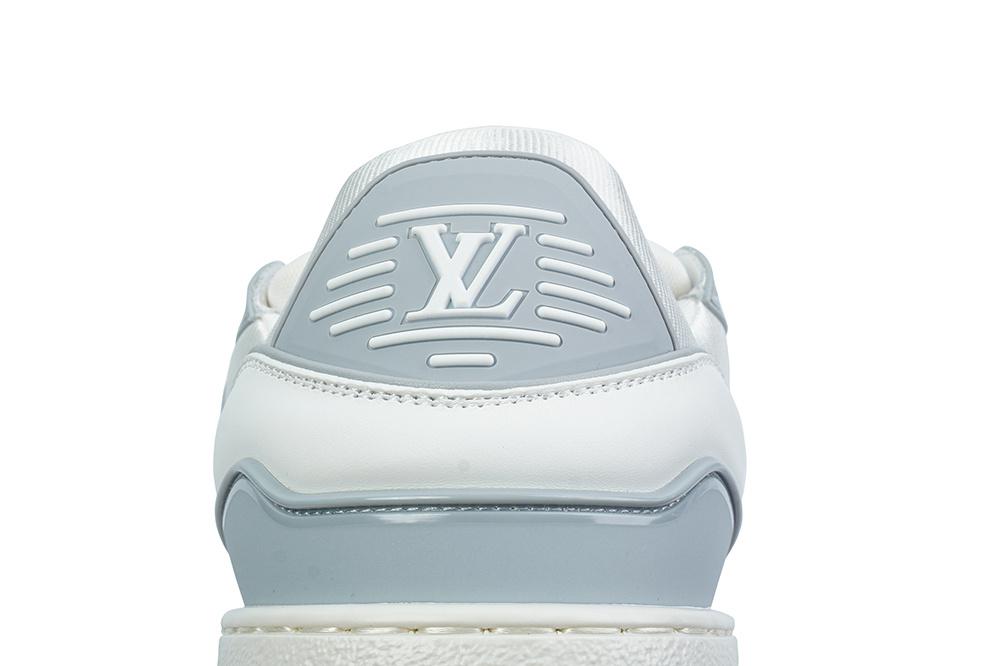 PK God Louis Vuitton Trainer Maxi White Grey RETAIL MATERIALS READY TO SHIP